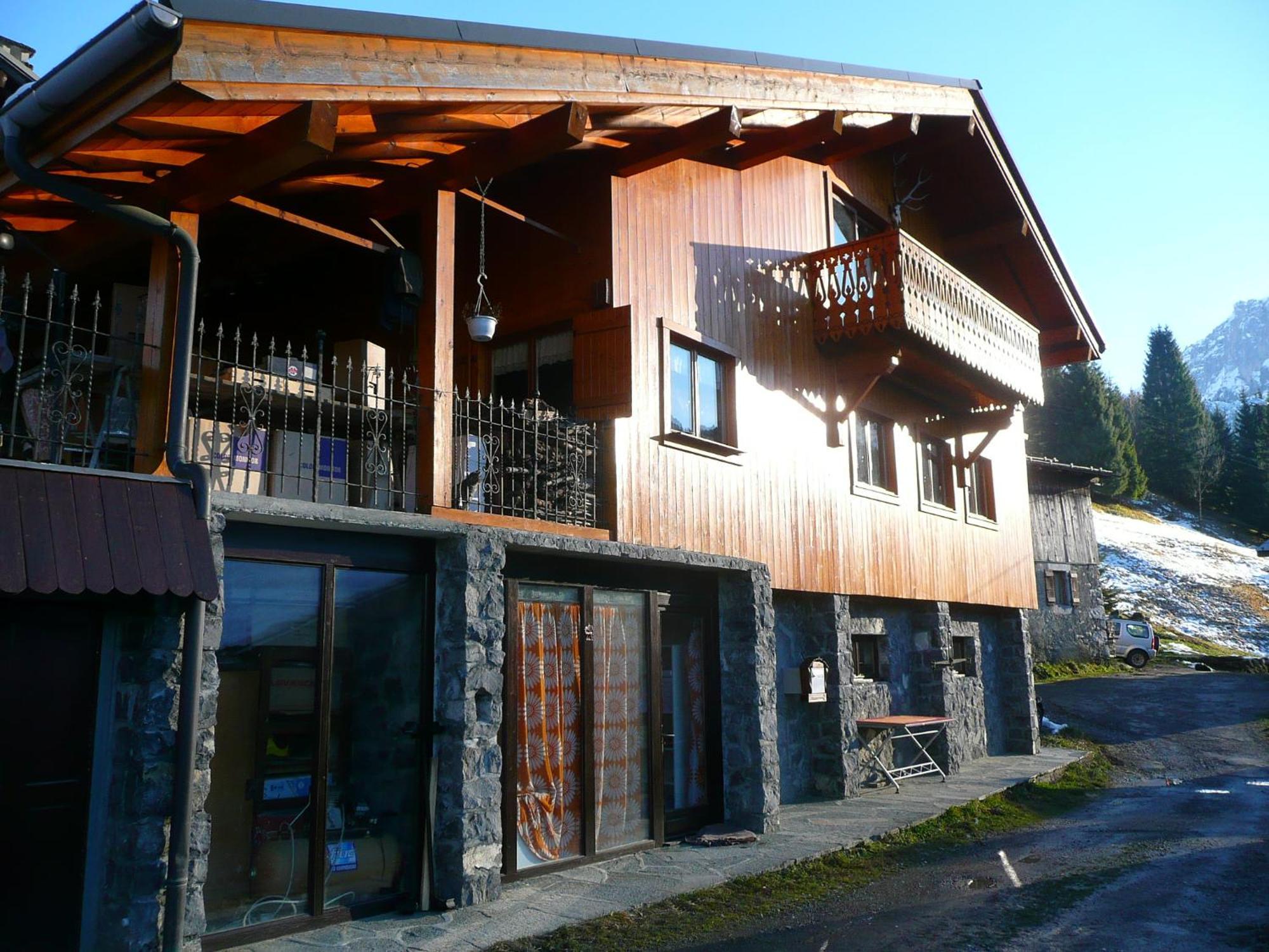 Chalet Vaclav Sixt-Fer-a-Cheval Bagian luar foto
